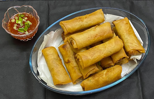 Crispy Chicken Spring Rolls Recipe