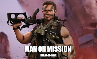 Man on mission