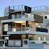 The 3420 Square Feet Modern Contemporary Three-Story House with a Penthouse