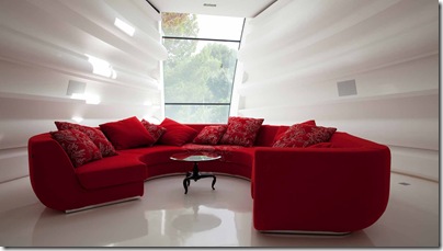 décoration rouge et blanc