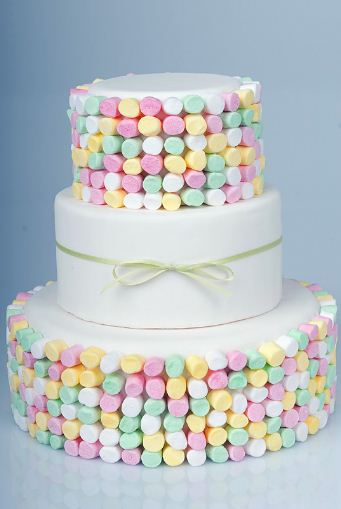 Marshmallow Wedding Cake Wedding High 