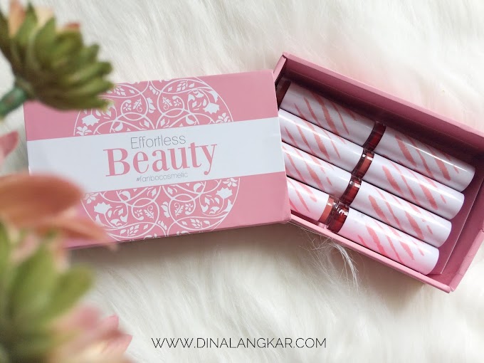 Review Fanbo Ultra satin lip #ShadeLengkap