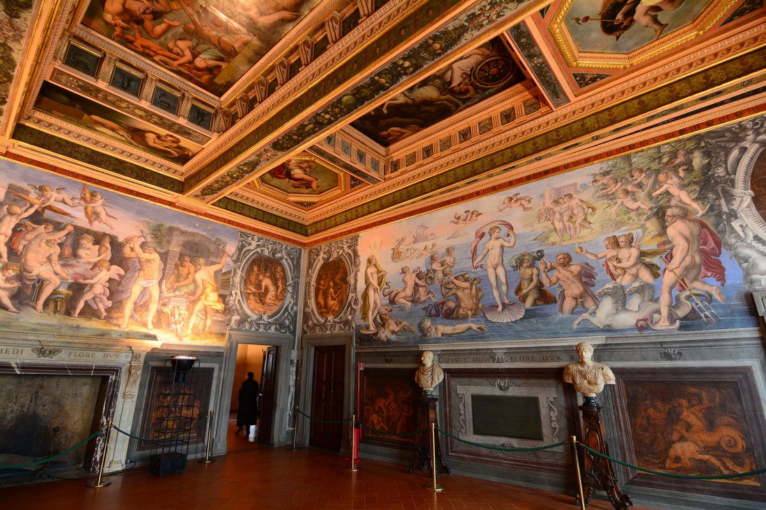 salle des éléments Palazzo Vecchio