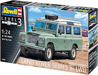 Revell 1/24 Land Rover Series III LWB (07047) Color Guide & Paint Conversion Chart