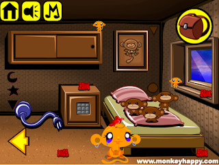 PencilKids - Monkey GO Happy Stage 425 - No more monkeys jumping on the bed