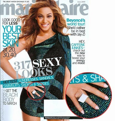 Photoshop mistakes in Expensive Magazines