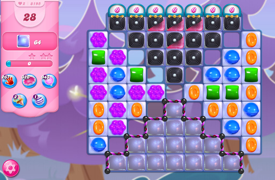 Candy Crush Saga level 8195