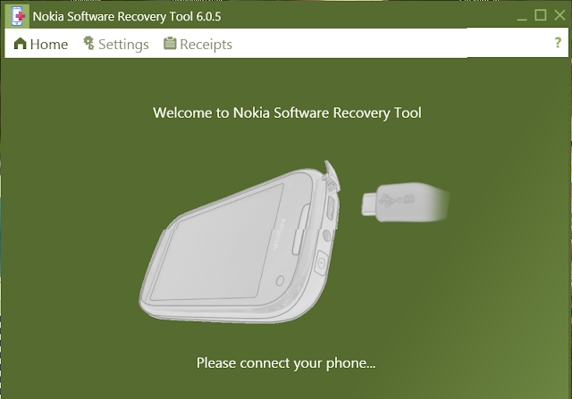 Download NOKIA Software Recovery Tool v 6.05