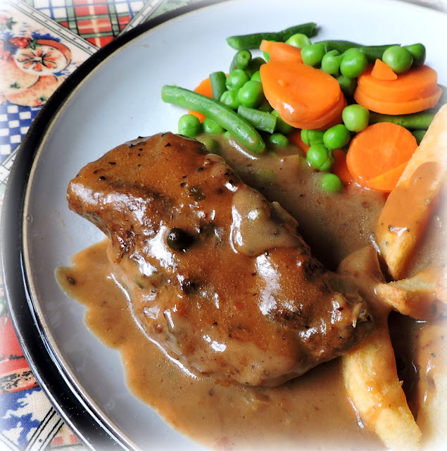 The English Kitchen: Braised Beef with a Peppercorn Sauce