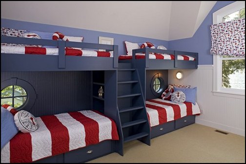 shared bedrooms ideas - decorating shared bedrooms - siblings sharing bedroom - Shared spaces - boy and girl shared room - Shared Kids Room decorating - Room dividers - shared bedroom spaces - curtains - Room Divider Curtains 