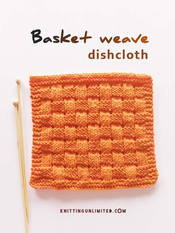 Dishcloth 18: Basket weave