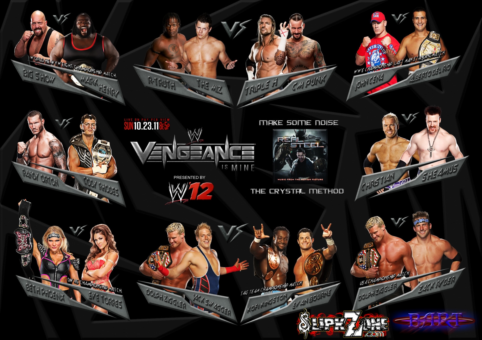 Wallpaper WWE Vengeance 2011 ~ VER WWE EXTREME RULES 2013 EN DIRECTO ...