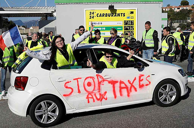 Protestos populares na França assustam mais aos políticos que o 'apocalipse climático'