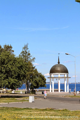 Carelie, le quai de Petrozavodsk