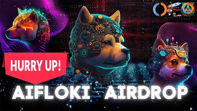 AI FLOKI Airdrop of 500B $AIFLOKI token Free