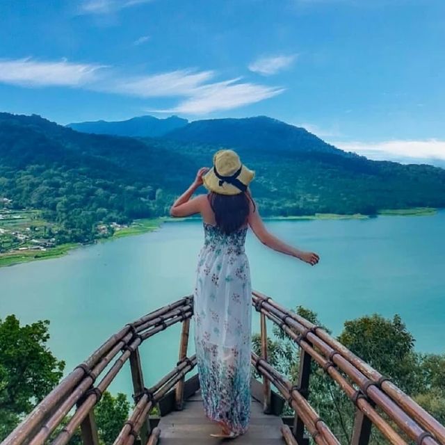 7 Spot Foto Wisata Selfie di Puncak Wanagiri, Buleleng - Bali