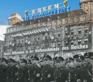 Hotel Handelshof Hitler Mussolini Nazis