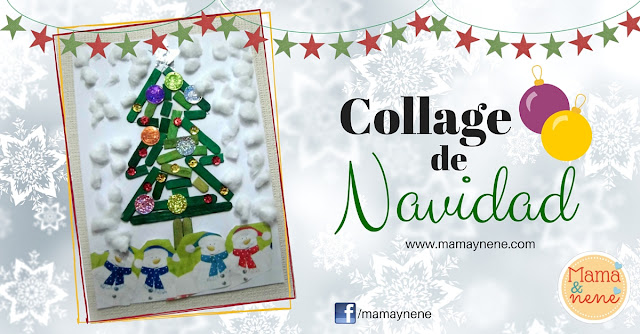 COLLAGE-NAVIDAD-PREESCOLAR-NIÑOS-MAMAYNENE-CHRISTMAS-TREE-KIDS