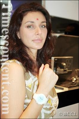 Lisa Ray photoshoot for Rado Watches pictures