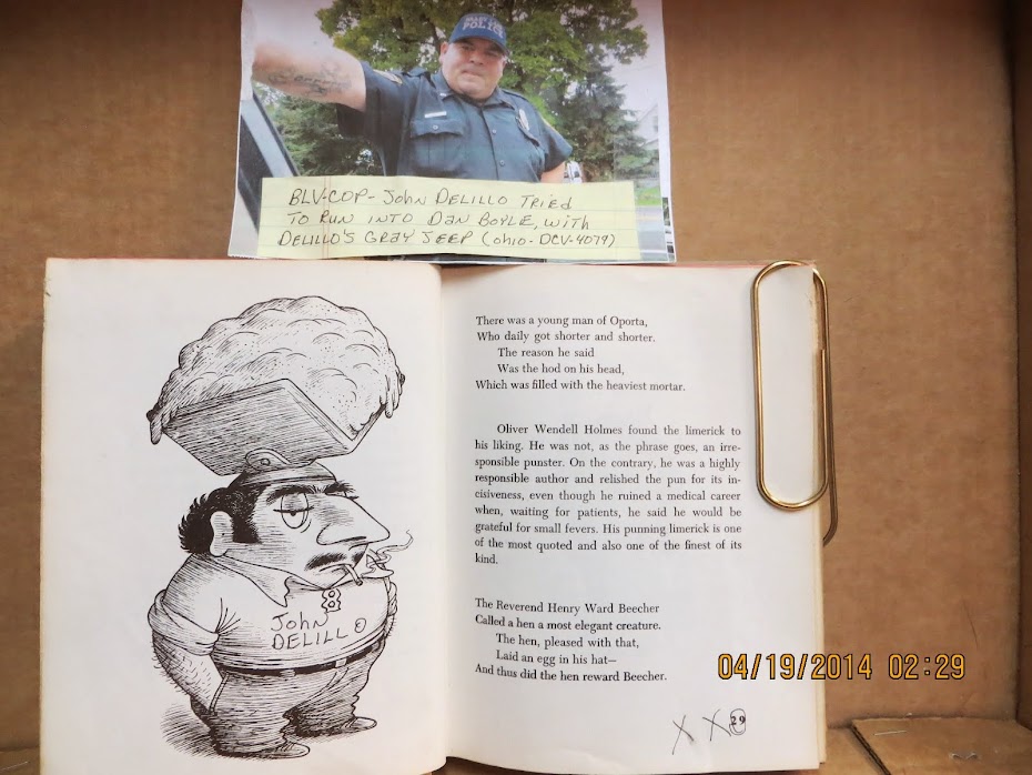 This Limericks book was given to the blog cam by a Smart Ass blog viewer.