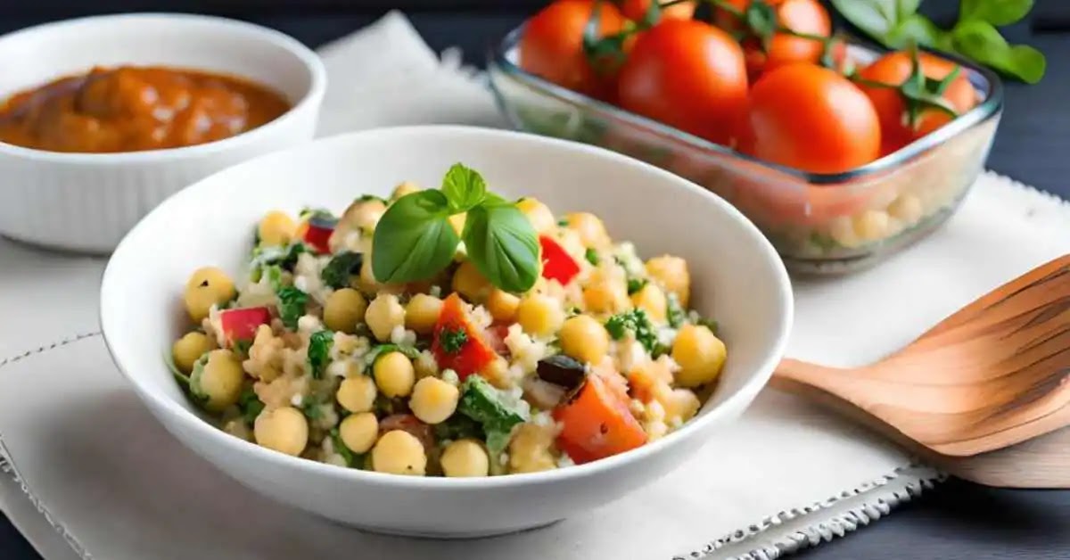 Mediterranean Chickpea Salad, Healthy Dinner Recipes
