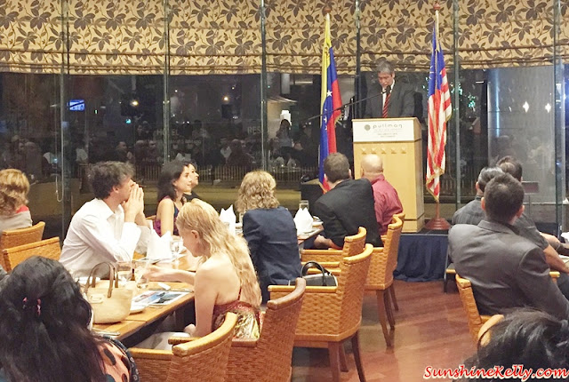 H.E. Manuel Guzman, the ambassador of Bolivarian Republic of Venezuela, Venezuela Gastronomic Festival 2015, Pullman KLCC