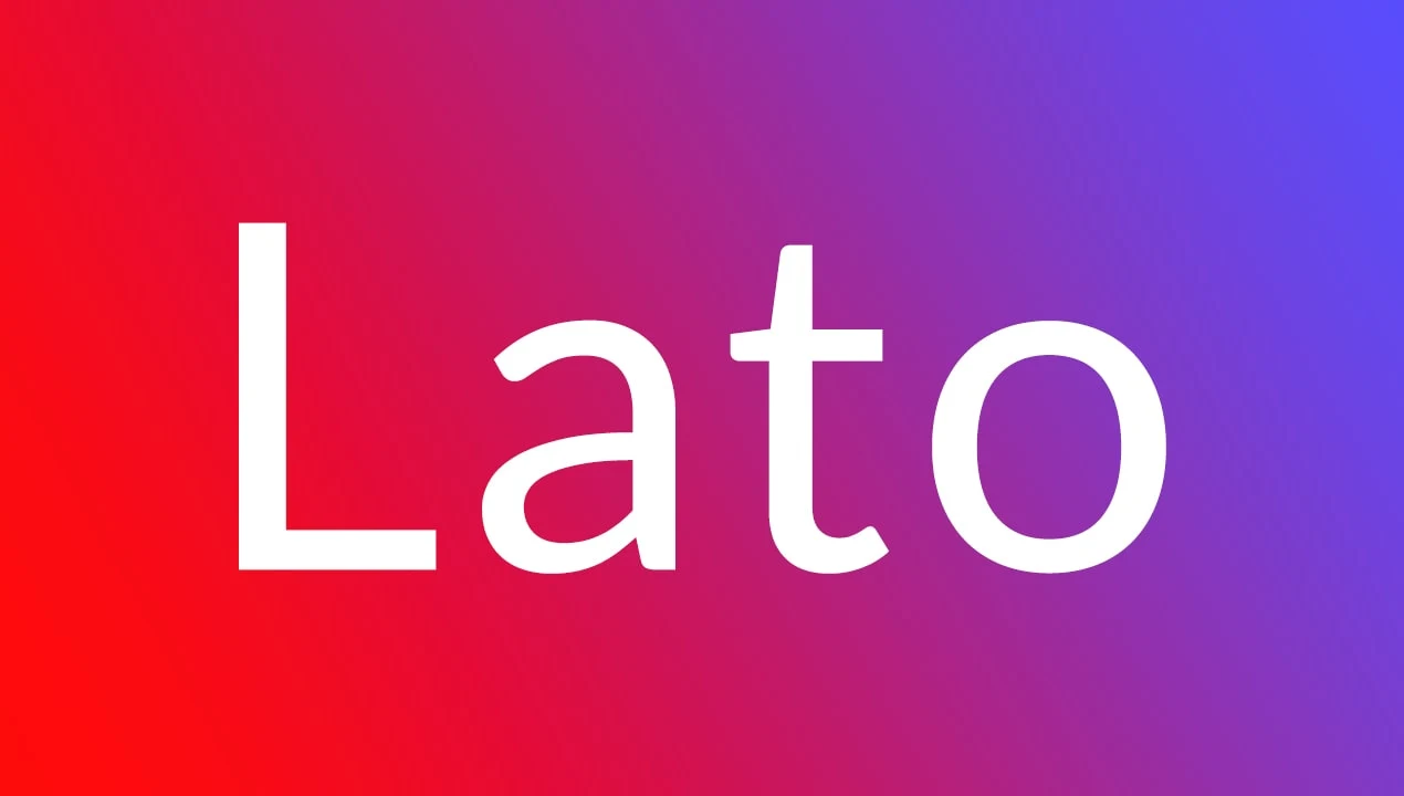 Lato Font Download for Free | Lato Font Family