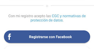 Como crear una cuenta en Lovoo con Facebook