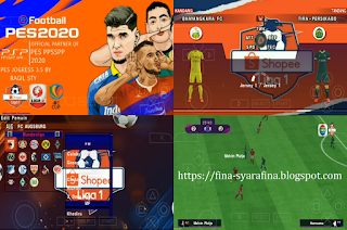 Download PES 2020 PPSSPP Jogress V3.5 Shopee Liga 1 Indonesia & Full Asia Gilagame