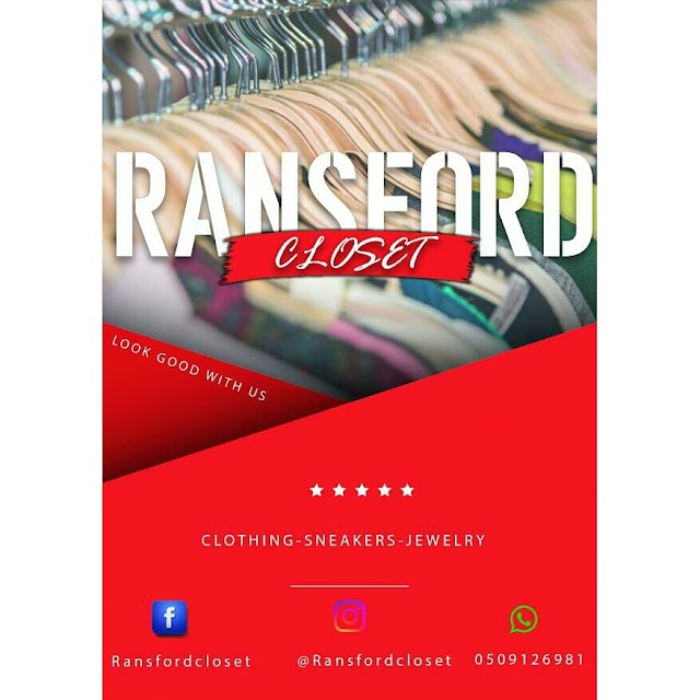 Link Up @ransfordcloset For all your FASHION Accessories 💯