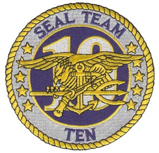 Escudo del SEAL TEAM 10