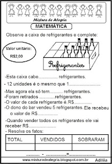 Atividades de matemática para séries iniciais