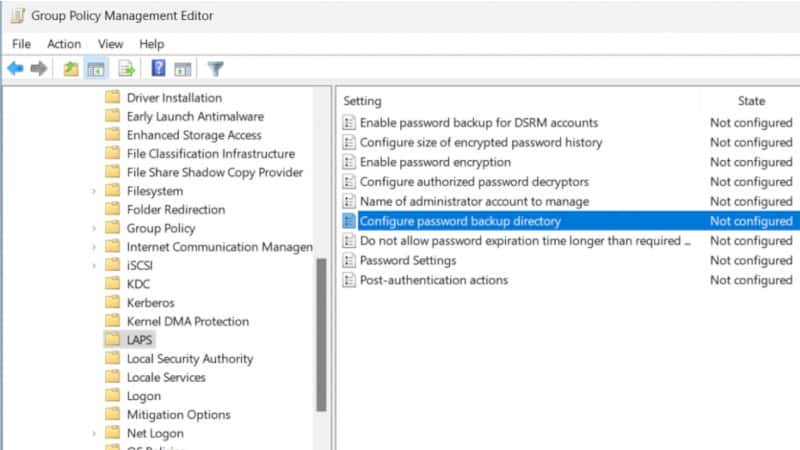 Windows 11 Build 22145 adds 'Local Administrator Password Solution', LAPS