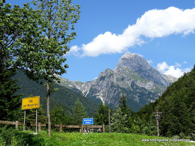 Log pod Mangartom, Mangart Slovenija, Primorska
