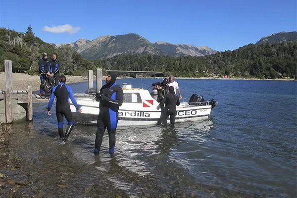 Buceo en los Lagos del Sur