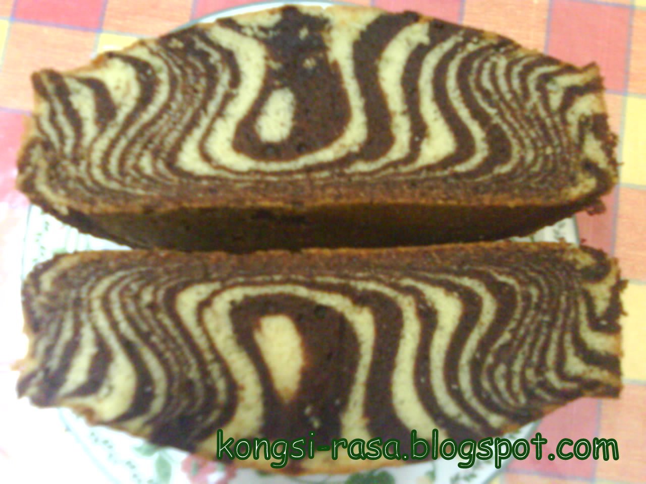 Kongsi-rasa.blogspot.com: Kek Zebra KR