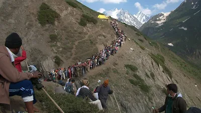 Amarnath Yatra Leaves With High Security Uttar Pradesh