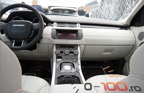Range Rover Evoque Concept Interior