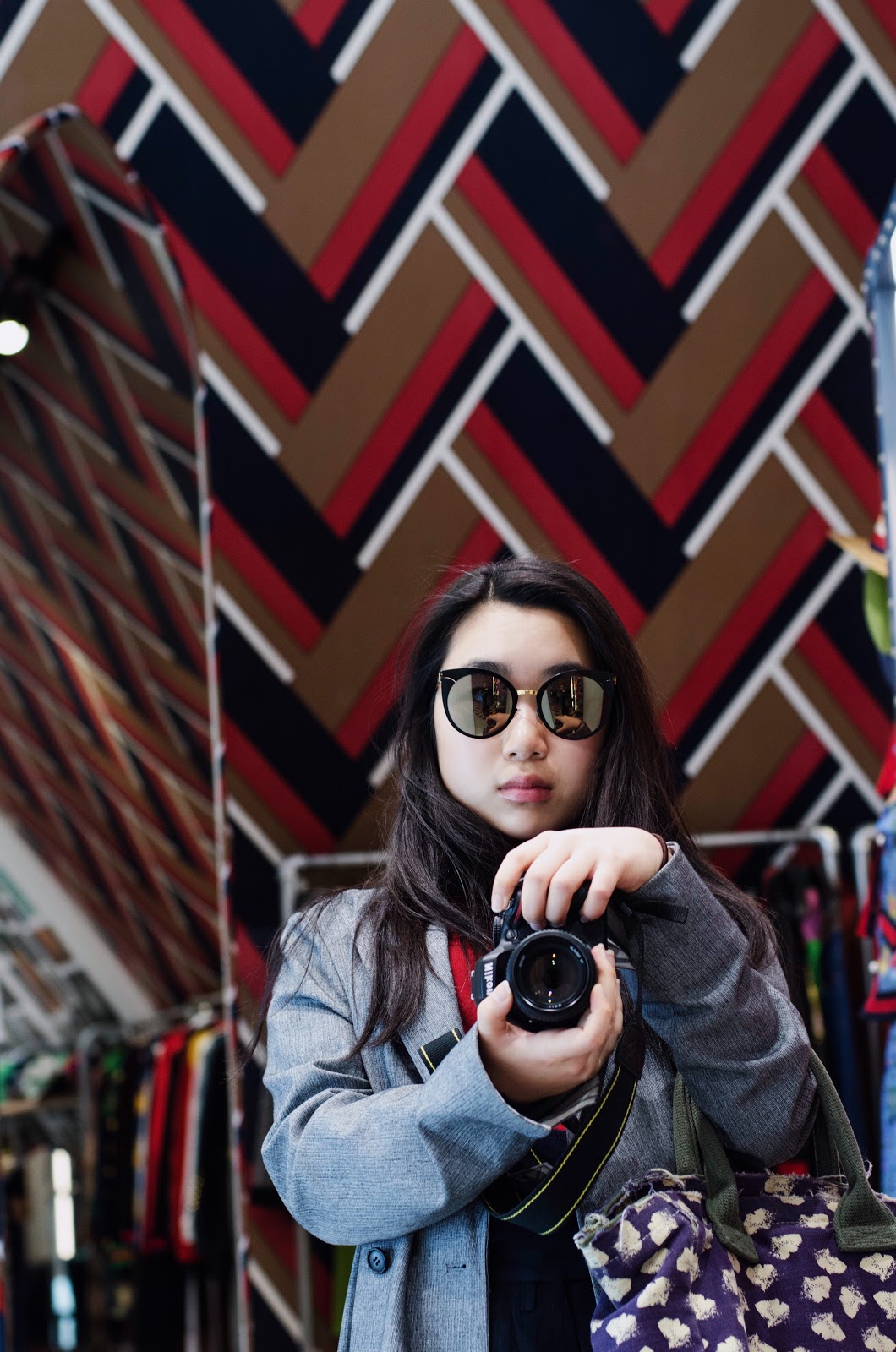 Dover Street Market New York Mykita Sunglasses Mirror Selfie