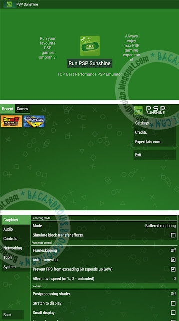 Download Emulator PSP for HP android terbaru Sunshine Mod V1.0