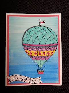 CTMH watercolour background balloon