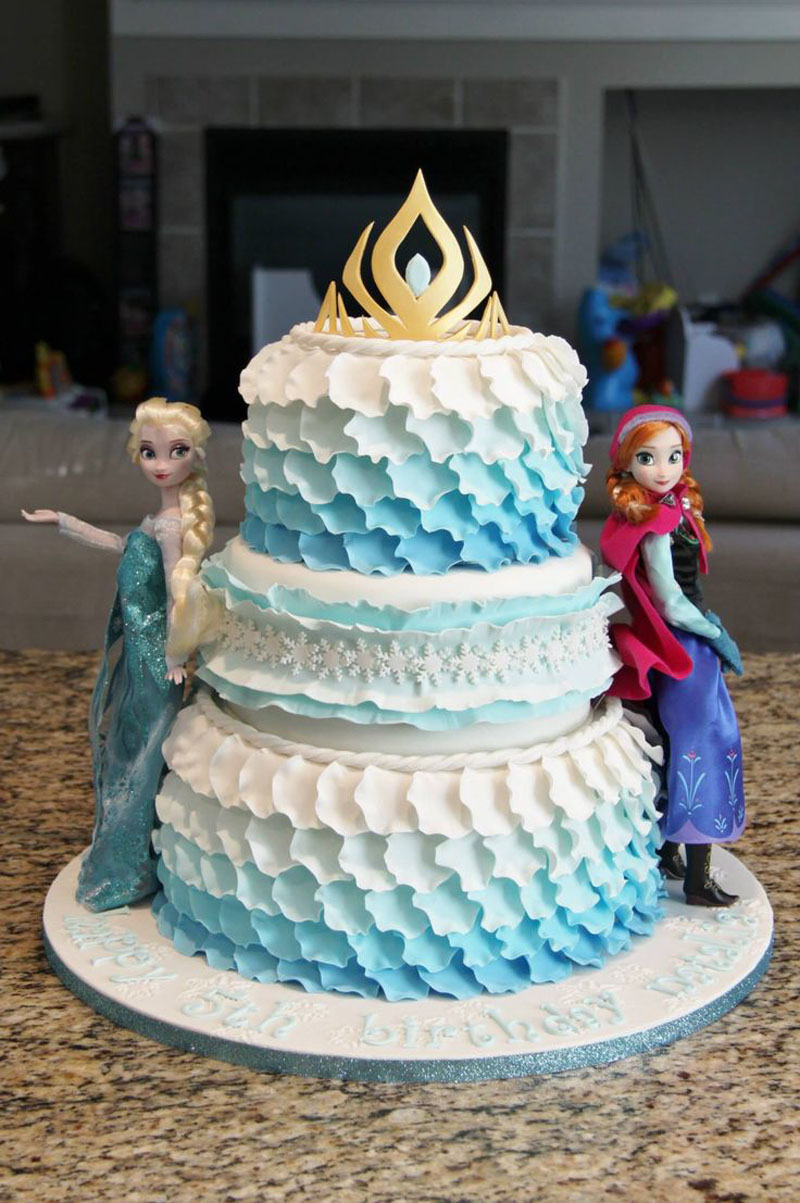 Cantiknya 22 Kue  Ulang Tahun Frozen Ini Bikin Putri Kamu 