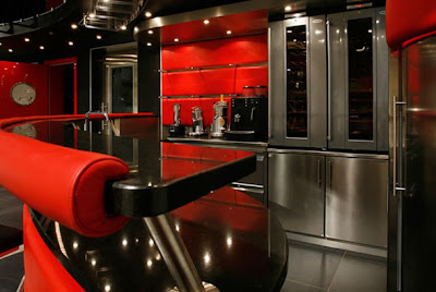 Romantic Interior Design Of Cocktail Bar Discotheque