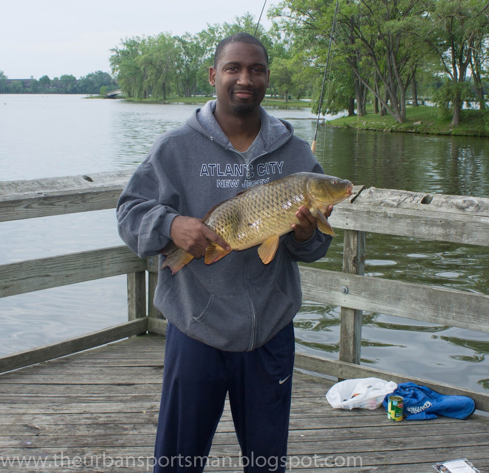 Drop A Line Outdoors, LLC: Ford Lake Carp Fishing With Bass Hooks