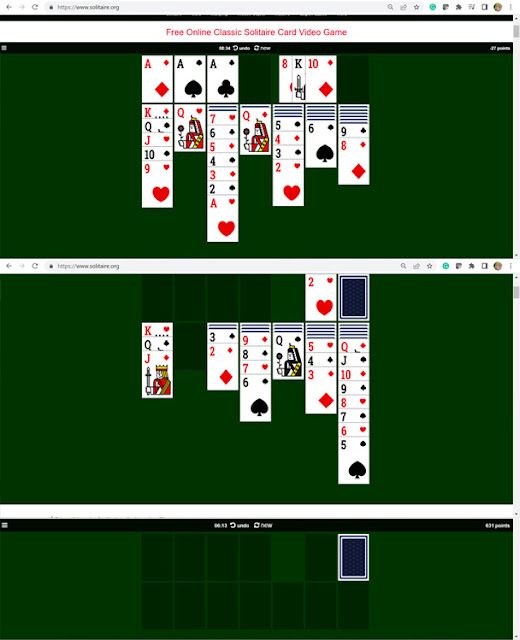 Dah Lama Tak Main Game Solitaire, Fuhhh Mencabar Betul!