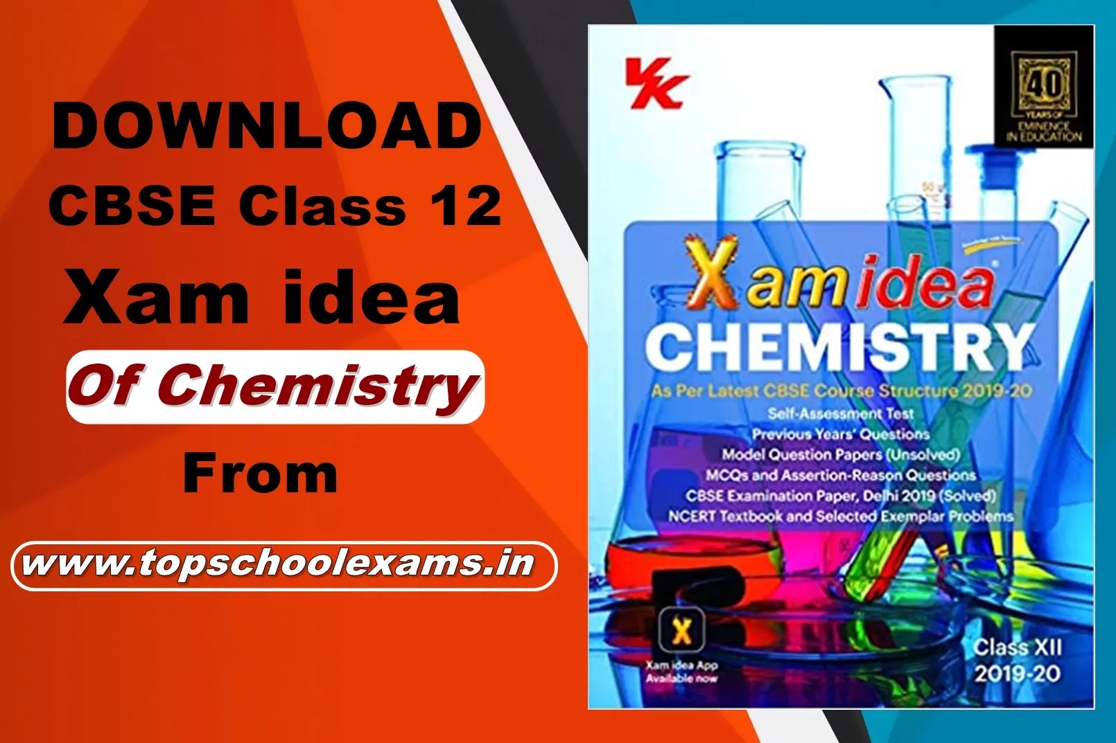 Download Xam Idea Chemistry For Cbse Class 12 Exam Pdf