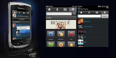 BlackBerry RIM: BBM Music Link for you