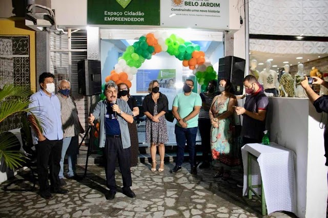    PREFEITURA MUNICIPAL INAUGURA ESPAÇO PARA GERAÇÃO DE RENDA E FOMENTO AO EMPREENDEDORISMO DE BELO JARDIM    