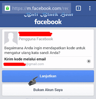 Buka Facebook Lupa Kata Sandi (Password) di Android