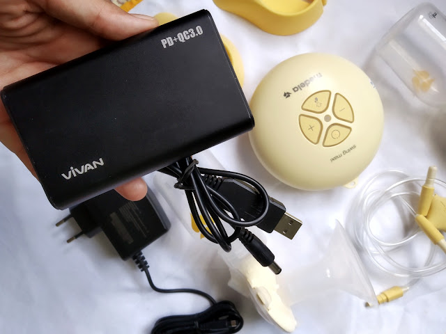 Review Pompa ASI Elektrik Medela Swing Maxi, Pompa ASI yang Bisa Pakai Power Bank